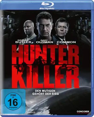 Blu-ray: Hunter Killer, Gerard Butler, Gary Oldman, Common, Film, Movie