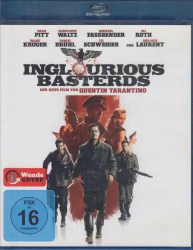 Blu-ray: Inglourious Basterds. 2009, Quentin Tarantino, Brad Pitt u.a. Universal