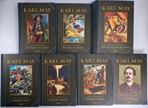 Buch: Das Waldröschen 1-6 + Handbuch, Karl May, Weltbild Verlag, 7 Bände