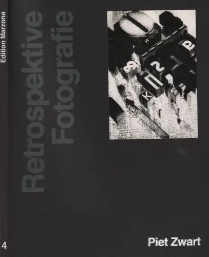 Buch: Retroperspektive Fotografie - Piet Zwart, Marzona, Egidio, 1981, Marzona 4