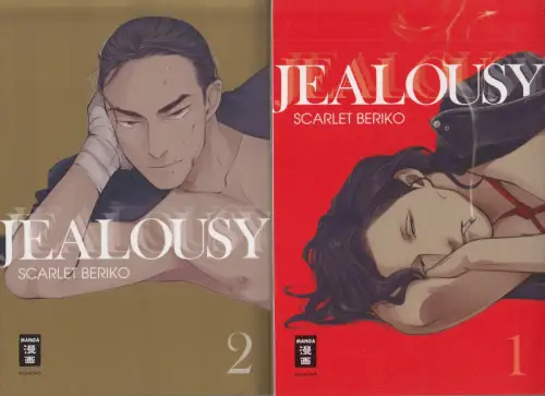 Manga: Jealousy 1+2, Scarlet Beriko, 2019, Egmont, gebraucht, sehr gut, 2 Bände