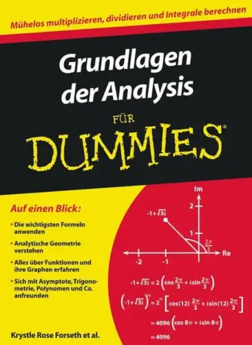 Buch: Grundlagen der Analysis für Dummies, Forseth, Krystle Rose, 2010
