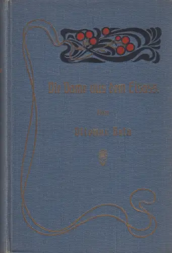 Buch: Die Dame aus dem Elsaß, Roman, Ottomar Beta, 1901, Verlag Otto Janke