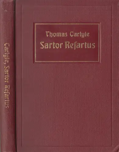 Buch: Sartor Resartus oder Leben und Meinungen des ..., Thomas Carlyle, Hendel