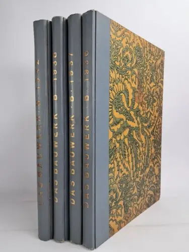 4 Bücher Das Bauwerk - Ausgabe B Der Holzbau 1936-1938 + 1942, gebraucht, gut