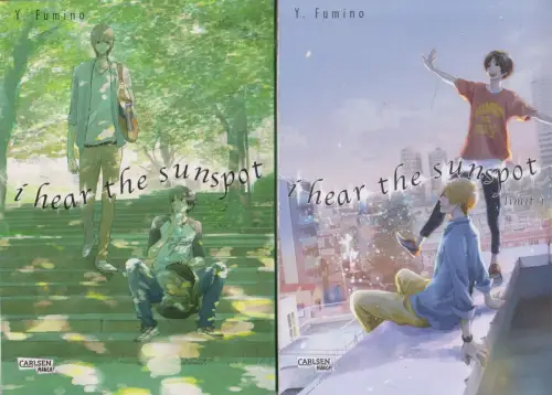 Manga: I hear the sunspot, Y. Fumino, Carlsen Manga, 2 Bände, gebraucht sehr gut