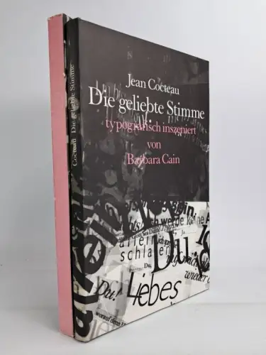 Buch: Die geliebte Stimme, Cocteau, Jean. 1982, Gustav Kiepenheuer Verlag