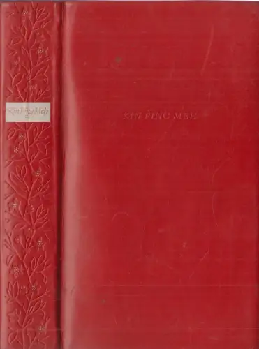 Buch: Kin Ping Meh, Wang, Schi Tschong. 1973, Insel-Verlag, gebraucht, gut 54513