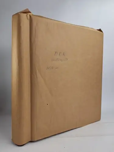 Schaubek Briefmarken Album Deutsche Demokratische Republik, DDR