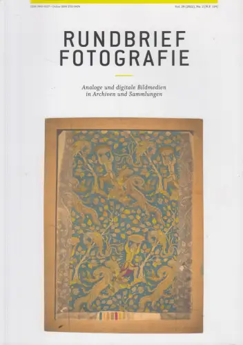 Rundbrief Fotografie Vol. 29 (2022) No. 2, Planfilmnegative, Naturfotografie