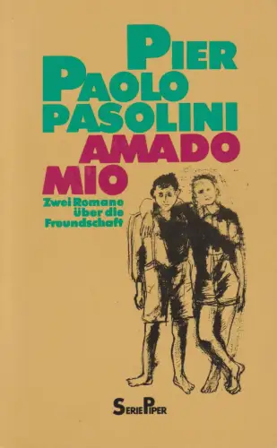Buch: Amado mio, Pasolini, Pier Paolo, 1992, Piper, Zwei Romane...gebraucht, gut