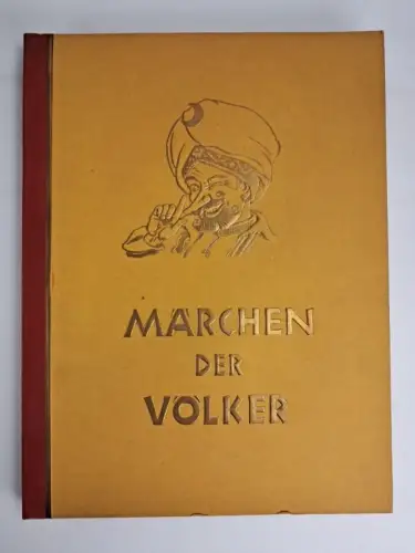 Buch: Märchen der Völker, Stephan Mart. 1933, Cigaretten-Bilderdienst, unvollst.