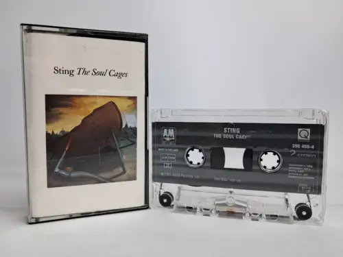 MC: Sting - The Soul Cages, 1991, A&M Records 396 405-4, Kassette, Musik, Tape