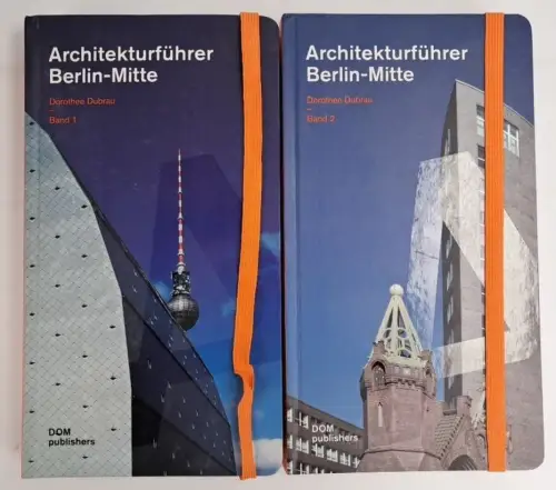 Buch: Architekturführer Berlin-Mitte 1+2, Dorothee Dubrau, DOM publishers