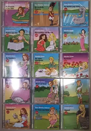 15 CDs Die schönsten Märchen der Gebrüder Grimm & Hans Christian Andersen