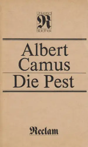 Buch: Die Pest. Camus, Albert, Reclams Universal-Bibliothek, 1984, gebraucht gut