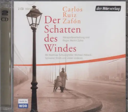 Doppel-CD: Carlos Ruiz Zafon - Der Schatten des Windes. 2005, Schweighöfer