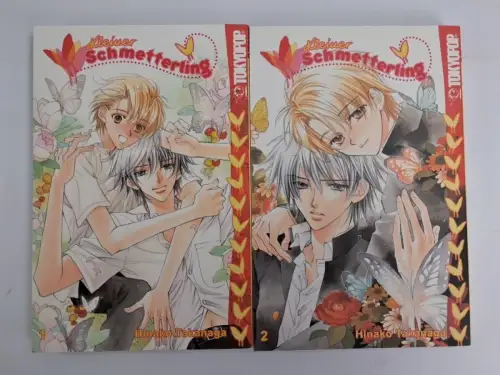 Manga: Kleiner Schmetterling 1-2, Hinako Takanaga, Tokyopop, 2 Bände, Boys Love
