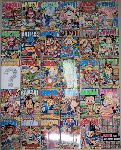Manga: 30 Hefte BANZAI! Nr. 1-15, 17-20, 22, 23, 26 u.a., Carlsen Comics