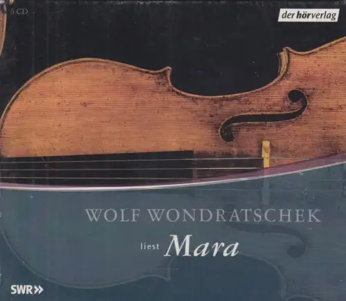 CD-Box: Wolf Wondratschek - Mara. 2004, Der Hörverlag, 5 CDs, Autorenlesung