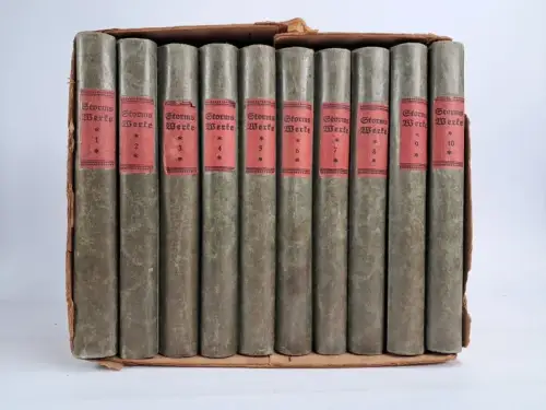 Buch: Theodor Storm - Sämtliche Werke, 10 Bände, Ullstein Verlag, gebraucht, gut