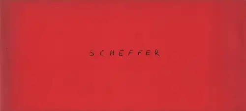 Ausstellungskatalog: Michael Scheffer, 1991, Teppich und Frucht. Atlas, sehr gut