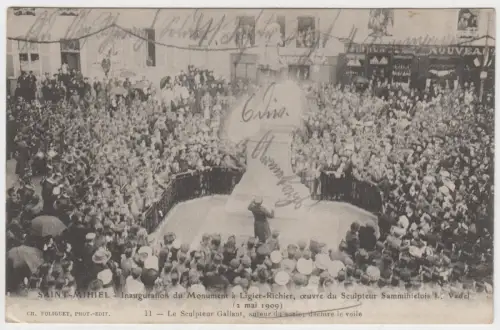 AK Saint-Mihiel Inauguration du Monument a Ligier-Richier, Ch. Foliguet, 1914
