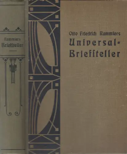 Buch: Otto Friedrich Rammlers Universal-Briefsteller oder Musterbuch, Uranus