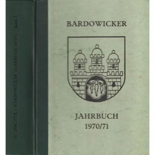 Buch: Bardowicker Jahrbuch 1970/71, Band II, Jenczyk, Gerhard, 1975, sehr gut