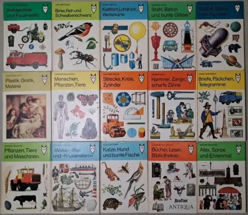 15 Bücher Mein kleines Lexikon, Der Kinderbuchverlag, Konvolut, Bundle, Paket