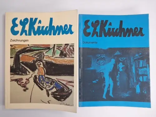 Ausstellungskatalog: Ernst Ludwig Kirchner - Zeichnungen, Dokumente, 2 Bände