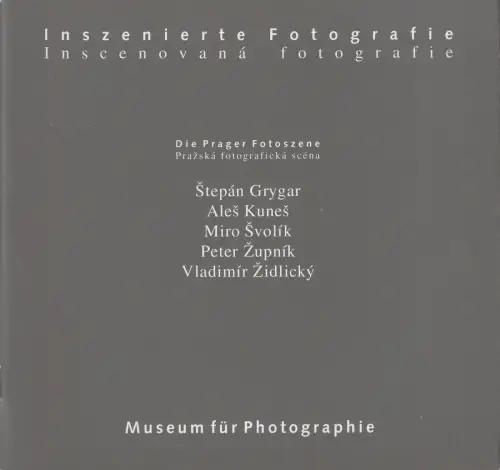 Ausstellungskatalog: Inszenierte Fotografie, Die Prager Fotoszene, 1996, Dick