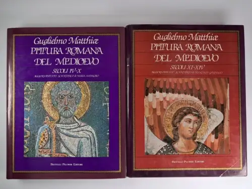 Buch: Pittura romana del Medioevo Vol I & II, Guglielmo Matthice, Palombi, 2 Bde