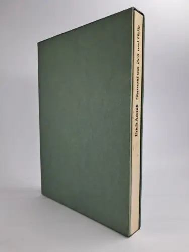 Buch + Grafik: Starrend von Zeit und Helle, Erich Arendt, Paul Eliasberg, Reclam