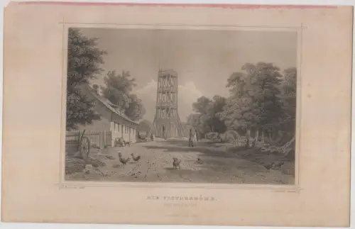 Grafik: Die Victorhöhe, J. Umbach, L. Rohbock, um 1850, Stahlstich, G. G. 346773