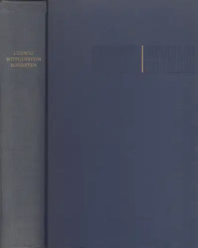 Buch:   Ludwig Wittgenstein - Schriften, Europäischer Buchklub, Tagebücher