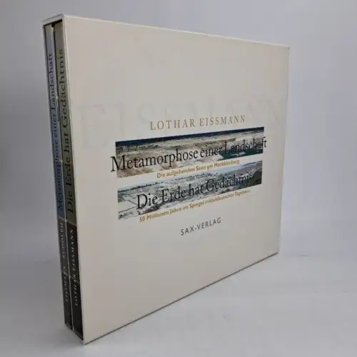 Buch: Metamorphose einer Landschaft / Die Erde hat Gedächtnis, Eißmann, 2 Bände