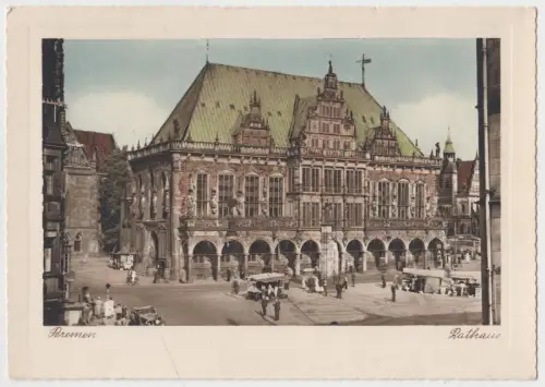 AK Bremen. Rathaus, L. H., Bremen, Postkarte, Ansichtskarte, ungelaufen