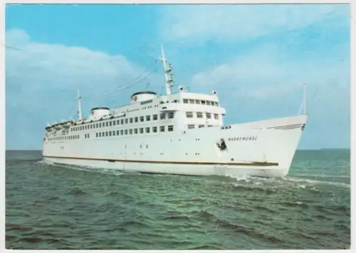 AK Fährschiff Warnemünde, Planet Verlag, ungelaufen, Fotokarte, Schiff, Fähre