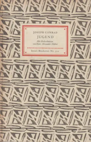 Insel-Bücherei 511, Jugend, Conrad, Joseph. 1956, Insel-Verlag, Erzählung