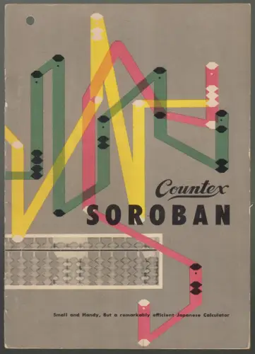 Heft: Countex Soroban, Uchida Yoko Co., Ltd., Anleitung, Japanischer Abakus