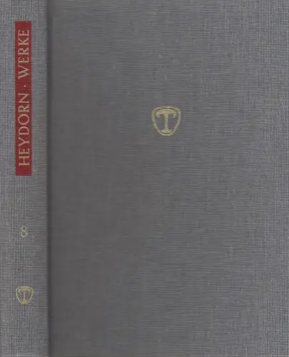 Buch: Heinz-Joachim Heydorn Werke Band 7 - Vermischte Schriften 1942-1974, Topos