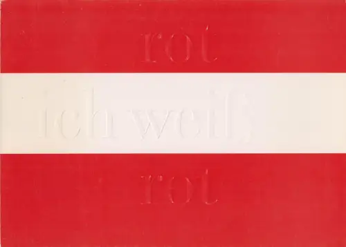 Ausstellungskatalog: Rot ich weiß rot, Fotokunst aus Österreich, 1990, Foto e.V.