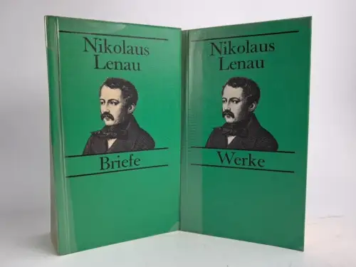 Buch: Nikolaus Lena - Sämtliche Werke und Briefe, 2 Bände, 1971, Insel Verlag