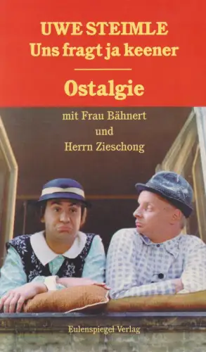 Buch: Uns fragt ja keener, Steimle, Uwe, 1999, Eulenspiegel Verlag, signiert