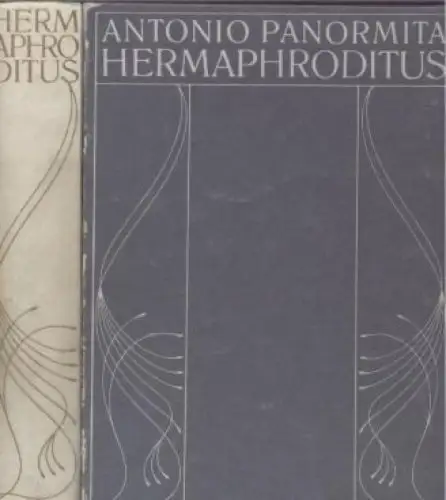Buch: Antonio Panormita Hermaphroditus mit Apophoreta, Forberg, Friedrich Carl