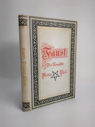 Buch: Faust. Der Tragödie dritter Teil, Friedrich Theodor Vischer, 1889, Laupp