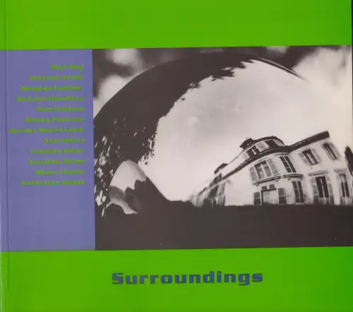 Buch: Surroundings, Witzmann, Pia, 1996, Museum Fridericianum, gebraucht
