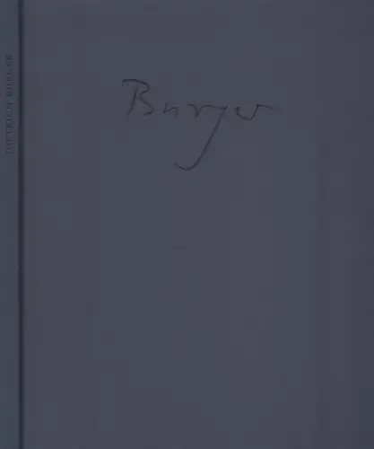 Ausstellungskatalog: Dietrich Burger, 2000, Lindenau-Museum Altenburg