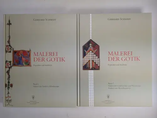 Buch: Malerei der Gotik 1+2, Gerhard Schmidt, 2005, 2 Bände, gebraucht, sehr gut